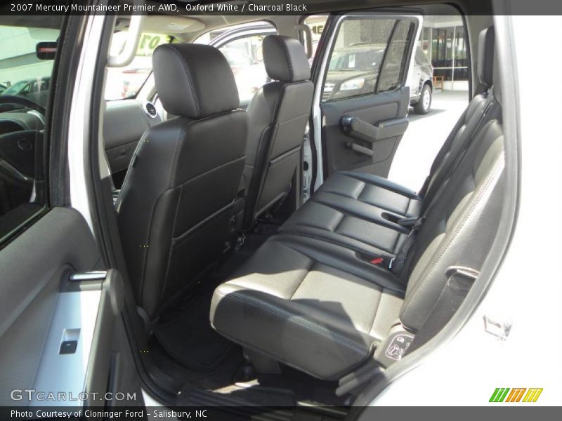 Oxford White / Charcoal Black 2007 Mercury Mountaineer Premier AWD