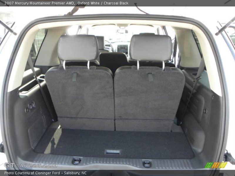 Oxford White / Charcoal Black 2007 Mercury Mountaineer Premier AWD