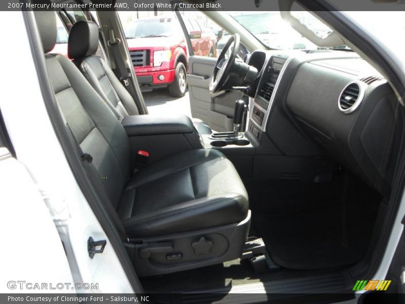 Oxford White / Charcoal Black 2007 Mercury Mountaineer Premier AWD