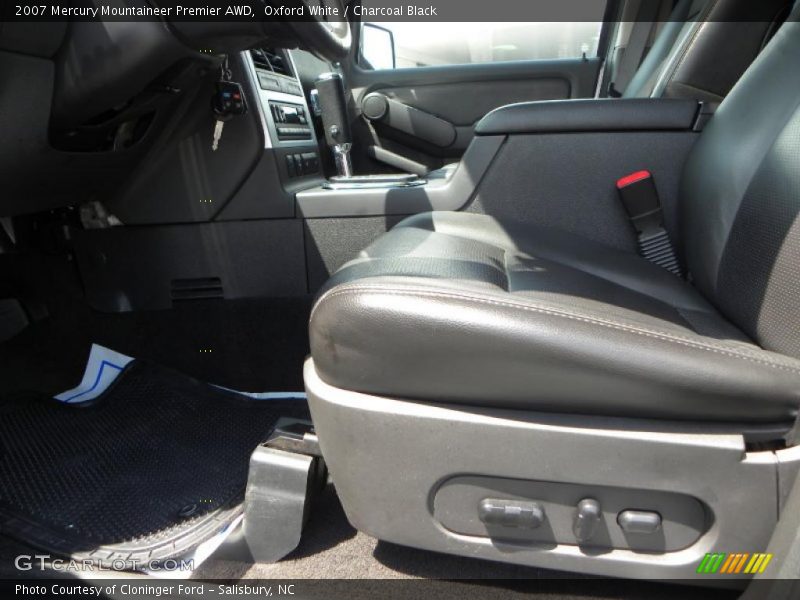 Oxford White / Charcoal Black 2007 Mercury Mountaineer Premier AWD