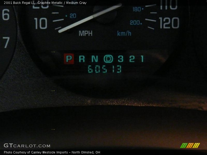 Graphite Metallic / Medium Gray 2001 Buick Regal LS