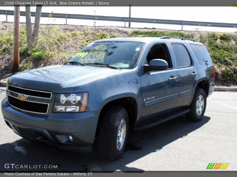 Blue Granite Metallic / Ebony 2008 Chevrolet Tahoe LT 4x4