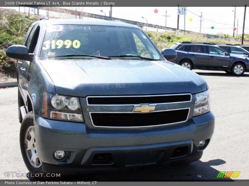 Blue Granite Metallic / Ebony 2008 Chevrolet Tahoe LT 4x4