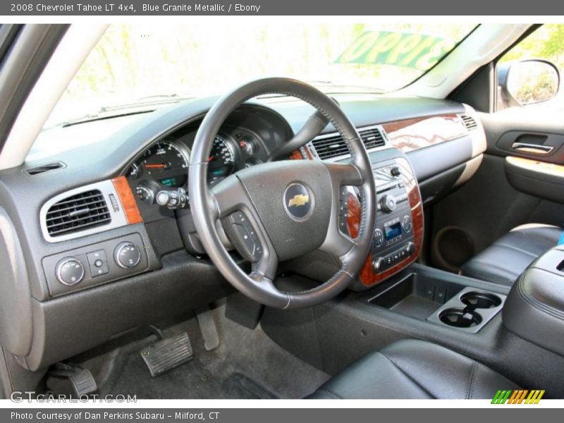 Blue Granite Metallic / Ebony 2008 Chevrolet Tahoe LT 4x4
