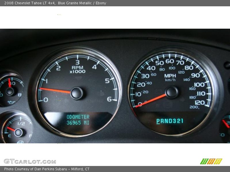Blue Granite Metallic / Ebony 2008 Chevrolet Tahoe LT 4x4