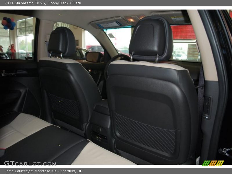Ebony Black / Black 2011 Kia Sorento EX V6
