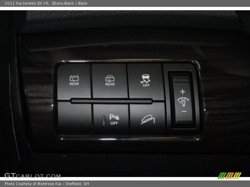 Ebony Black / Black 2011 Kia Sorento EX V6