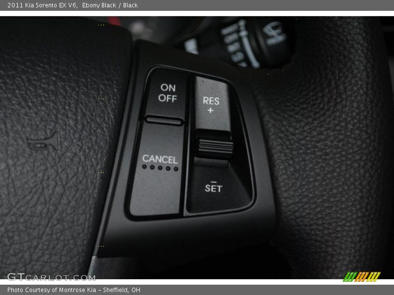 Ebony Black / Black 2011 Kia Sorento EX V6