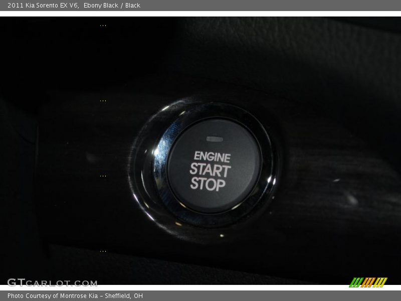 Ebony Black / Black 2011 Kia Sorento EX V6