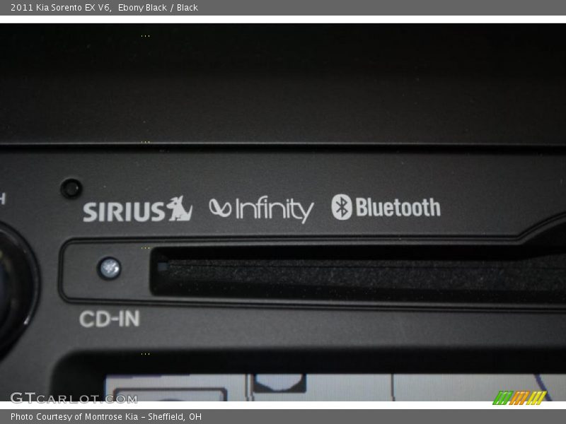 Ebony Black / Black 2011 Kia Sorento EX V6