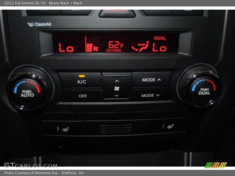 Ebony Black / Black 2011 Kia Sorento EX V6