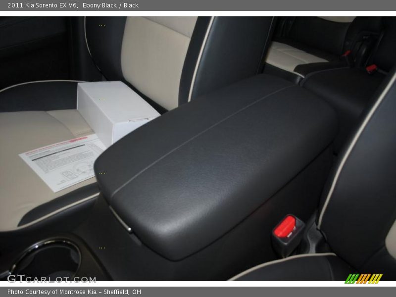 Ebony Black / Black 2011 Kia Sorento EX V6
