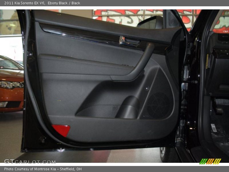 Ebony Black / Black 2011 Kia Sorento EX V6