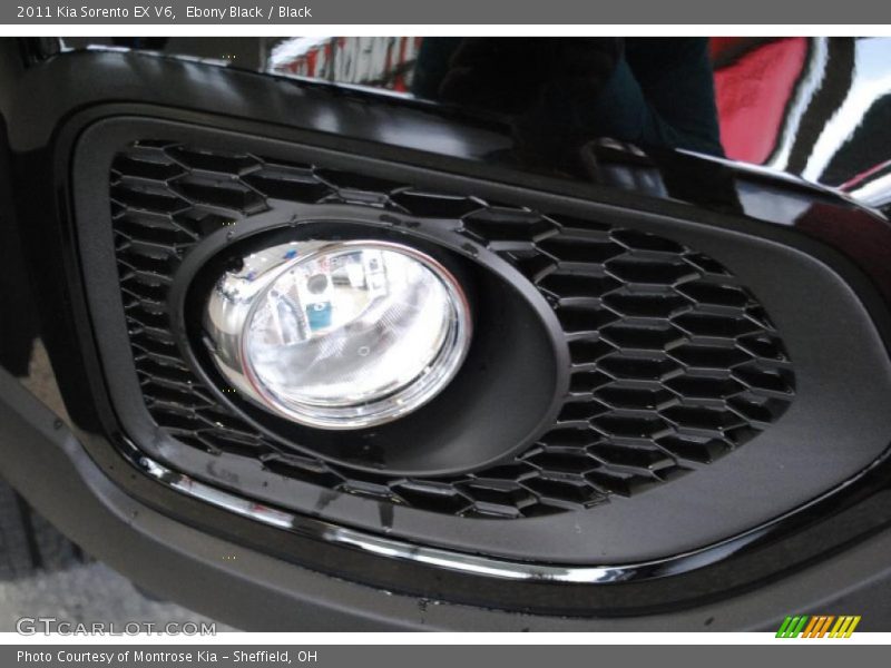Ebony Black / Black 2011 Kia Sorento EX V6