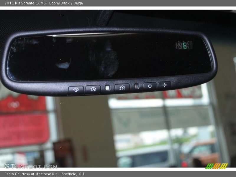 Ebony Black / Beige 2011 Kia Sorento EX V6