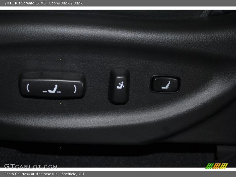 Ebony Black / Black 2011 Kia Sorento EX V6