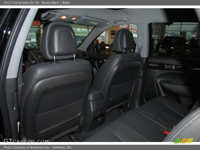 Ebony Black / Black 2011 Kia Sorento EX V6