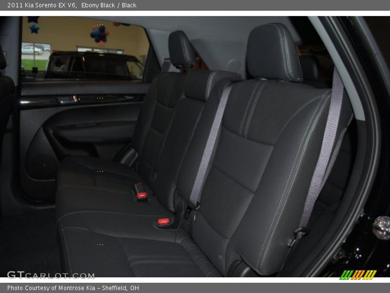 Ebony Black / Black 2011 Kia Sorento EX V6