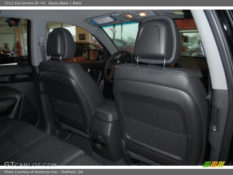 Ebony Black / Black 2011 Kia Sorento EX V6