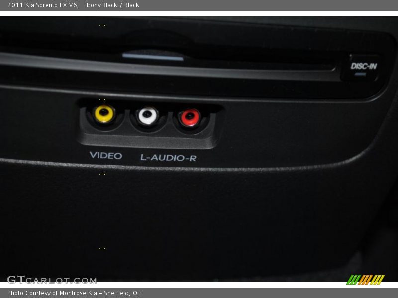 Ebony Black / Black 2011 Kia Sorento EX V6