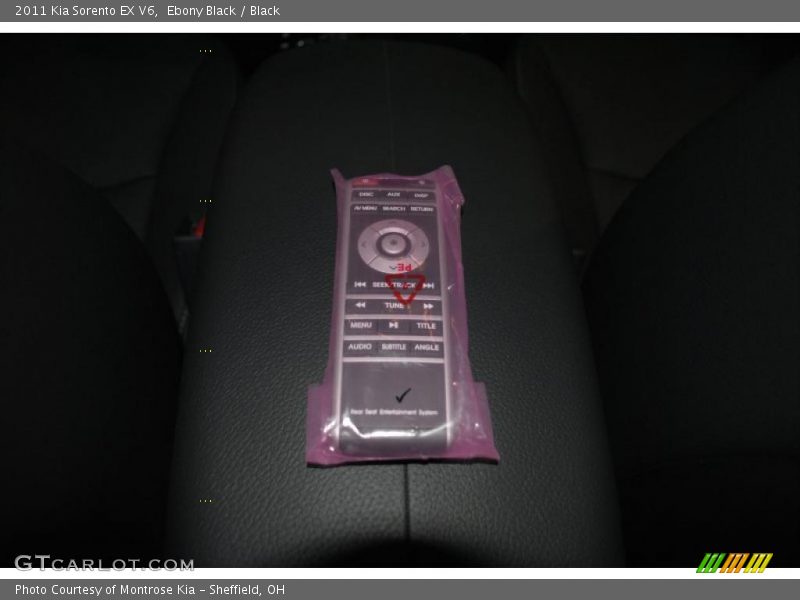 Ebony Black / Black 2011 Kia Sorento EX V6