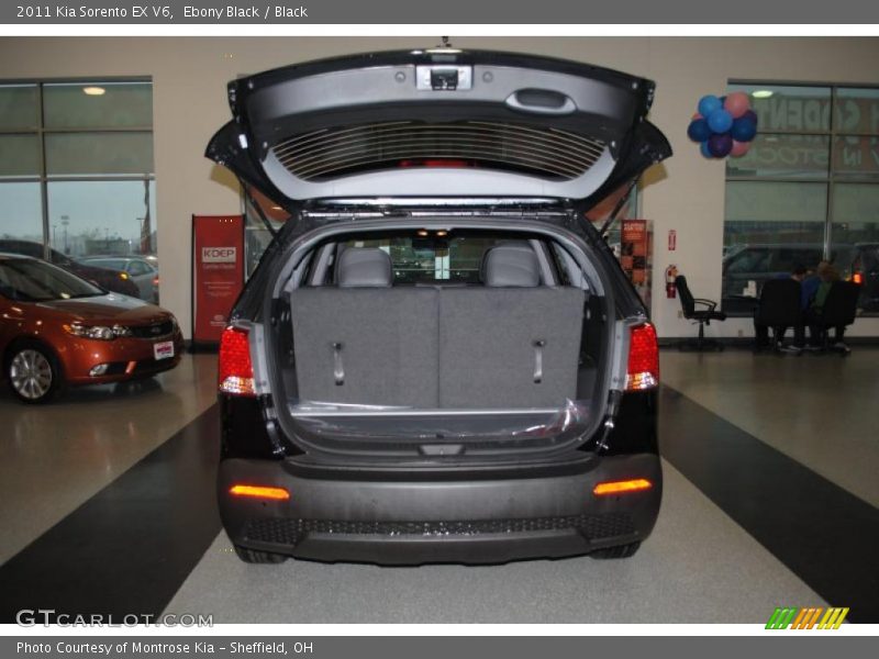 Ebony Black / Black 2011 Kia Sorento EX V6