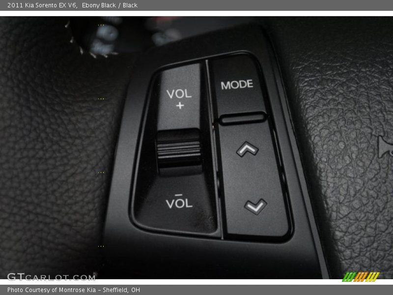 Ebony Black / Black 2011 Kia Sorento EX V6