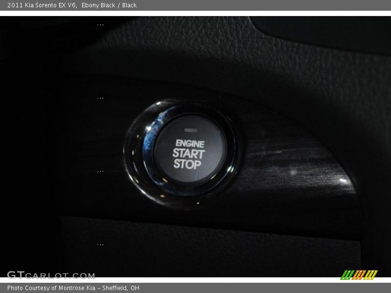 Ebony Black / Black 2011 Kia Sorento EX V6