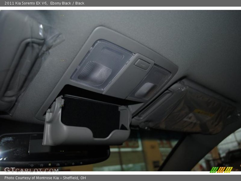 Ebony Black / Black 2011 Kia Sorento EX V6