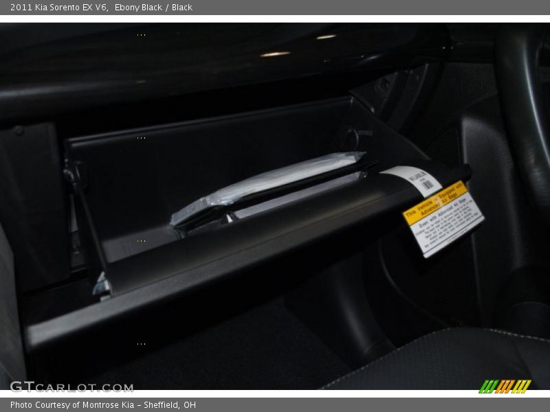 Ebony Black / Black 2011 Kia Sorento EX V6