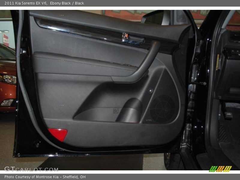 Ebony Black / Black 2011 Kia Sorento EX V6