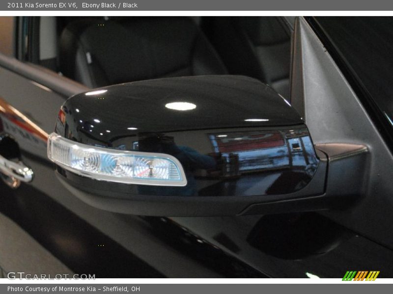 Ebony Black / Black 2011 Kia Sorento EX V6