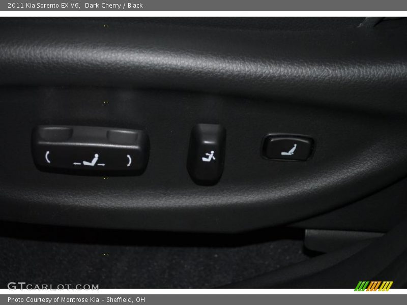 Dark Cherry / Black 2011 Kia Sorento EX V6