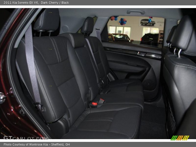 Dark Cherry / Black 2011 Kia Sorento EX V6