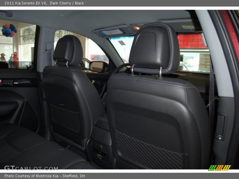 Dark Cherry / Black 2011 Kia Sorento EX V6