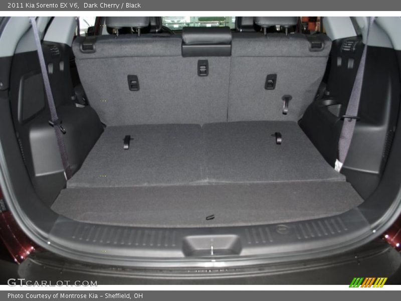 Dark Cherry / Black 2011 Kia Sorento EX V6