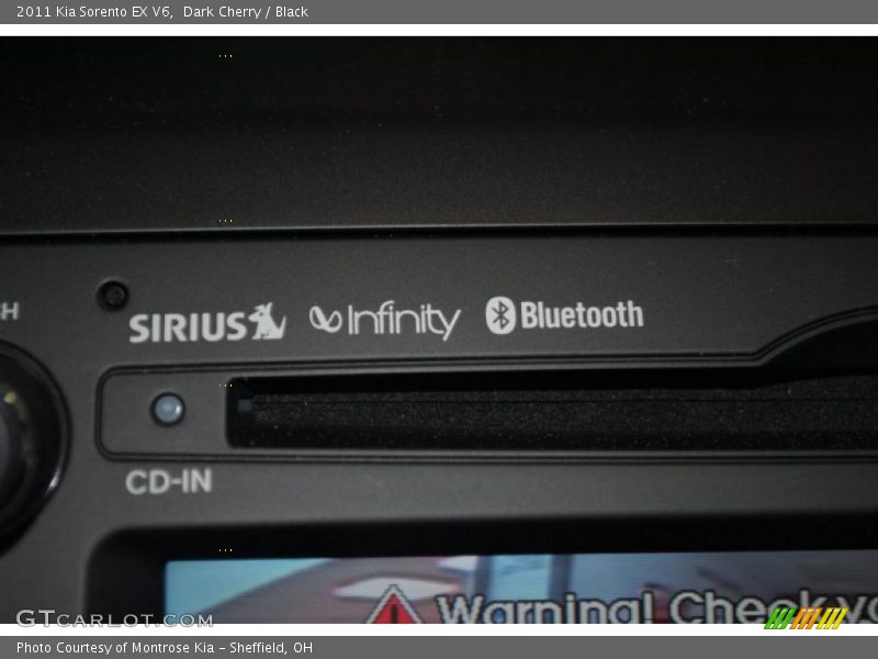 Dark Cherry / Black 2011 Kia Sorento EX V6