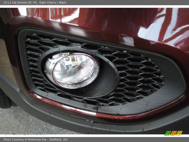 Dark Cherry / Black 2011 Kia Sorento EX V6