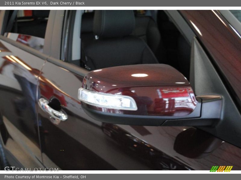 Dark Cherry / Black 2011 Kia Sorento EX V6