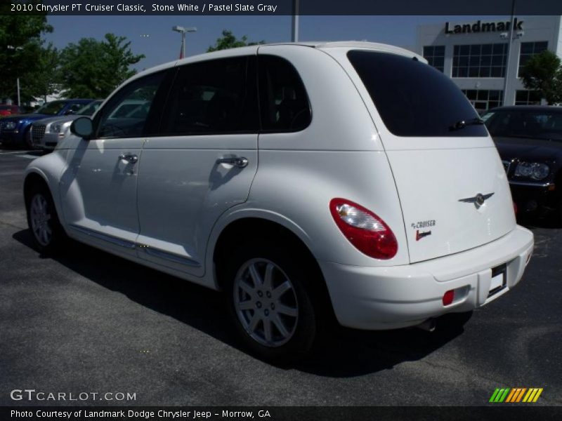 Stone White / Pastel Slate Gray 2010 Chrysler PT Cruiser Classic