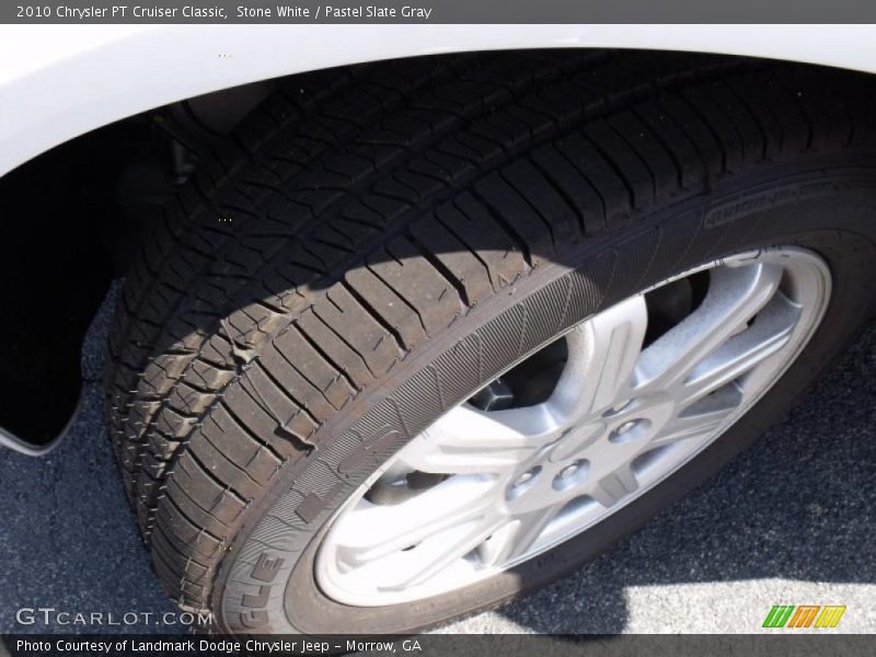 Stone White / Pastel Slate Gray 2010 Chrysler PT Cruiser Classic