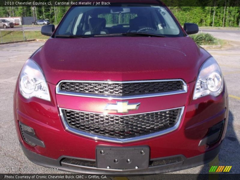 Cardinal Red Metallic / Jet Black 2010 Chevrolet Equinox LS