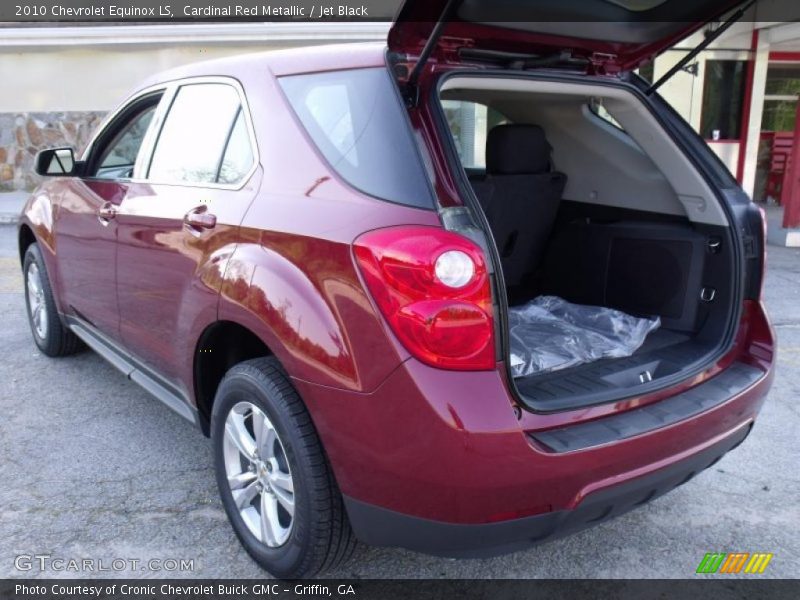 Cardinal Red Metallic / Jet Black 2010 Chevrolet Equinox LS