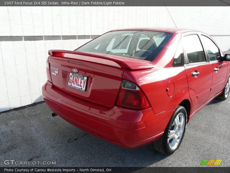 Infra-Red / Dark Pebble/Light Pebble 2007 Ford Focus ZX4 SES Sedan