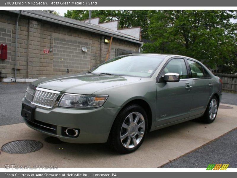 Moss Green Metallic / Sand 2008 Lincoln MKZ Sedan