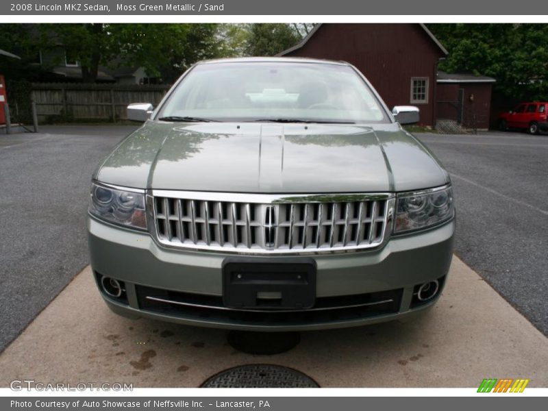 Moss Green Metallic / Sand 2008 Lincoln MKZ Sedan