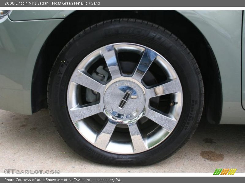 Moss Green Metallic / Sand 2008 Lincoln MKZ Sedan