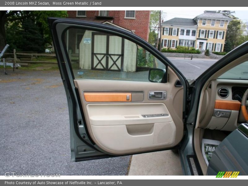 Moss Green Metallic / Sand 2008 Lincoln MKZ Sedan