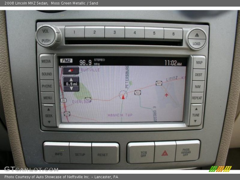 Moss Green Metallic / Sand 2008 Lincoln MKZ Sedan