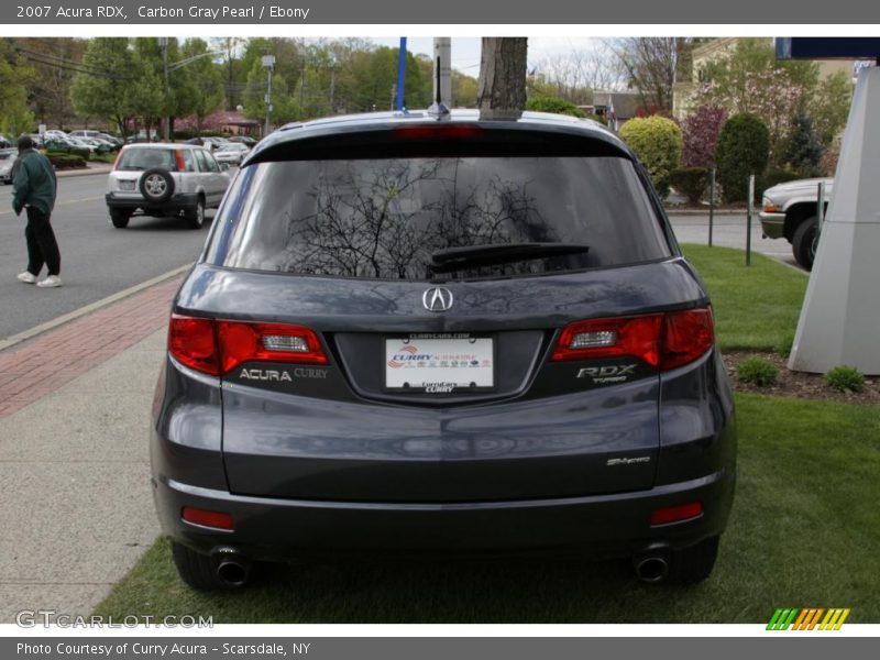 Carbon Gray Pearl / Ebony 2007 Acura RDX